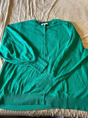torrid Emerald Green Men's Button-Front Cardigan